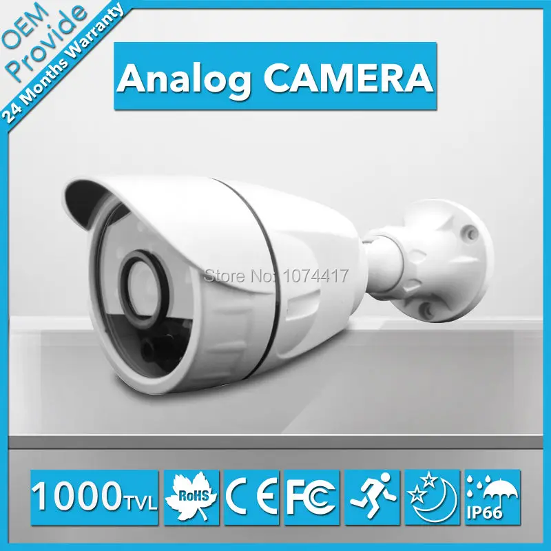 

FL-HDS61000LD CCTV Camera 1/4" CMOS 1000TVL Security Camera Indoor/outdoor Infrared Night Vision 36 IR Light Home Surveillance