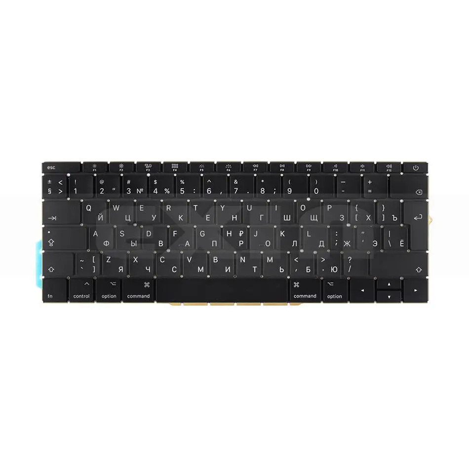 Новинка для Macbook Pro retina 1" A1708 русская Россия RU Клавиатура с подсветкой замена EMC 3164 EMC 2974 MLL42 MPXQ2