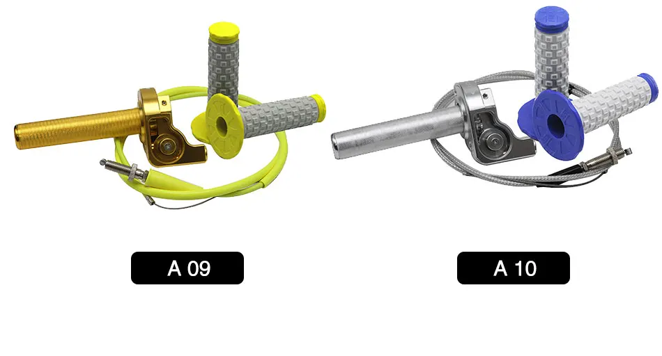 ZSDTRP мотоциклетные ручки дроссельной заслонки с кабелем оседлайте и закручивайте газовые ручки дроссельной заслонки велосипеды грязи ATV 50-250cc KLX CRF 230