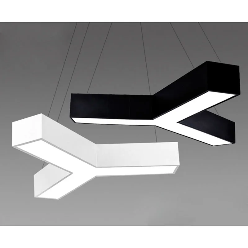 

Office Pendant Lights led creative personality herringbone shaped net coffee gym industrial wind ceiling lamp BG23 LU1020