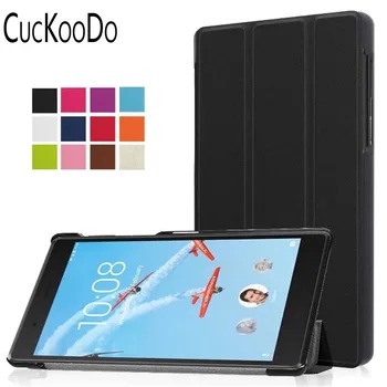 

CucKooDo 50Pcs/lot Slim Fit Smart Rubber Case Cover with Auto Wake/Sleep for Lenovo Tab 4 7 (TB-7504F/TB-7504N/TB-7504X) 2017