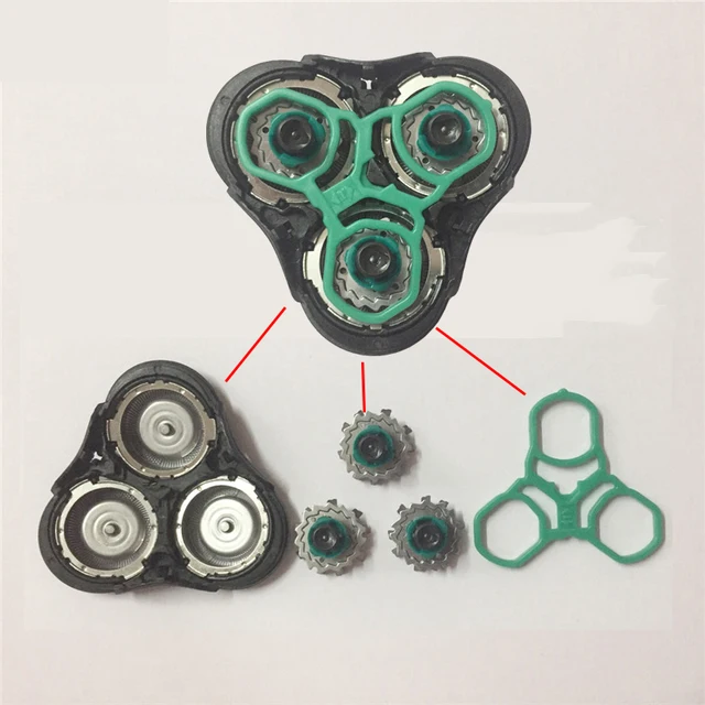 RQ11 Razor Blade Head Replacement for Philips Electric Shaver RQ1150 RQ1180 RQ1160CC RQ1131 RQ1175