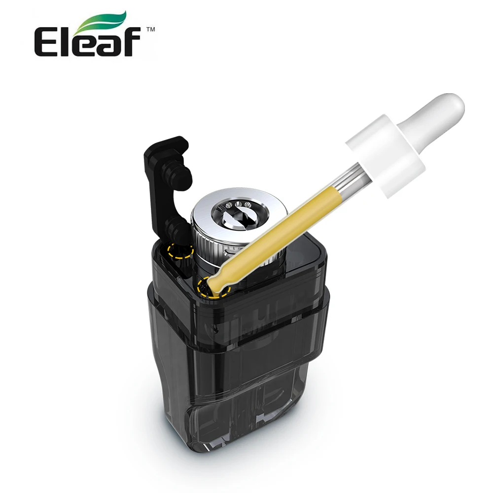 Оригинальный картридж Eleaf iTap емкостью 2 мл с головкой GS Air S 1 6 Ом (SS316L) 5 10 Вт для