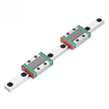 

MGN9B 150mm Length Linear Slide Rail 9mm Width Linear Guide Rail with 2pcs MGN9B Linear Rail Block Carriage New Arrival