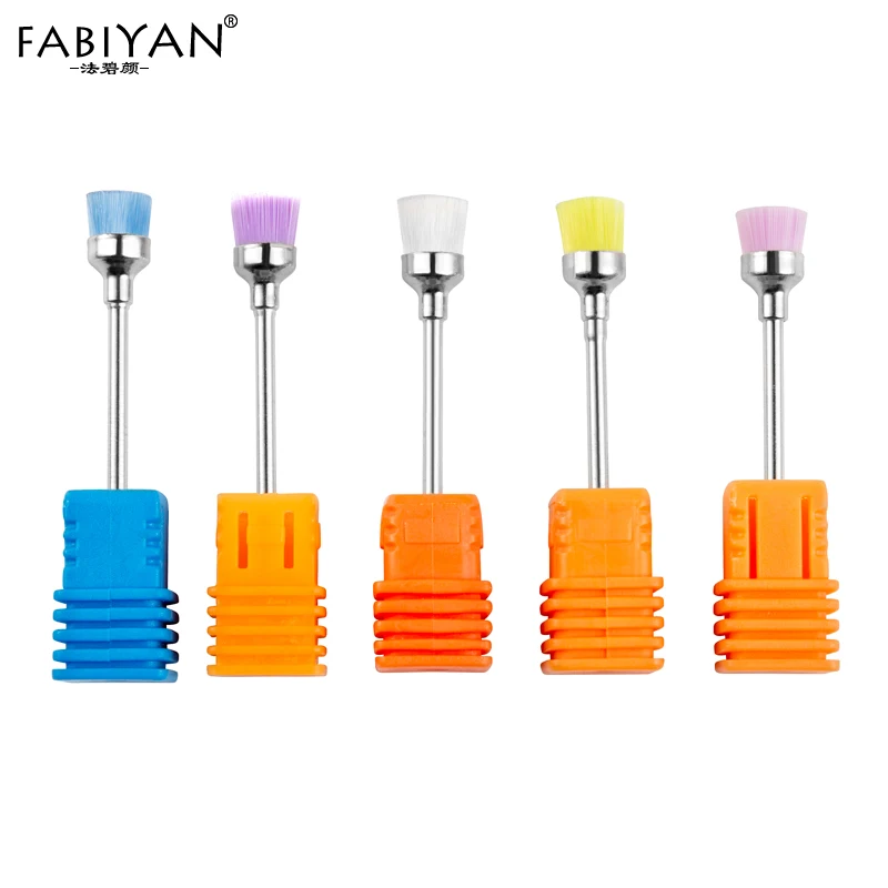 

Nail Art Drill Bit Cleaning Brush Electric Machine Files Polishing Griding Cuticle Cleaner Remover Manicure Accessories Tools