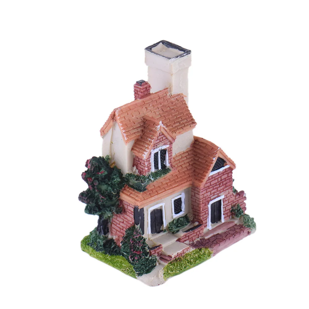 mini europe cottage/castle models lovely house fairy garden table mini europe cottage/castle models lovely house fairy garden table