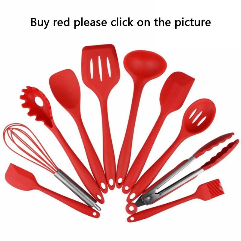 10Pcs-set-Cooking-Tool-Sets-Silicone-Heat-Resistant-Kitchen-Cooking-Utensils-spatula-Non-Stick-Baking-Tool(1)