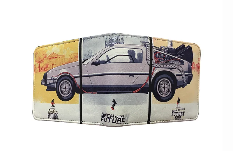 

Brand new Back to the Future short wallet coin bag mens wallet