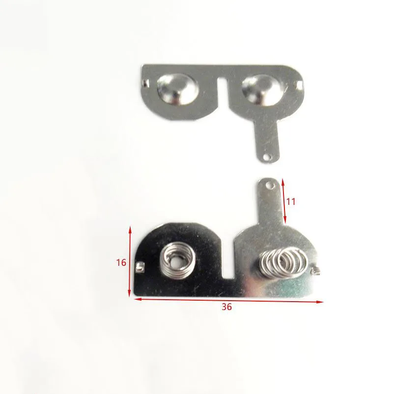 

18650 battery Spring double connector positive and negative universal fan toy Contact Springs X 20pair
