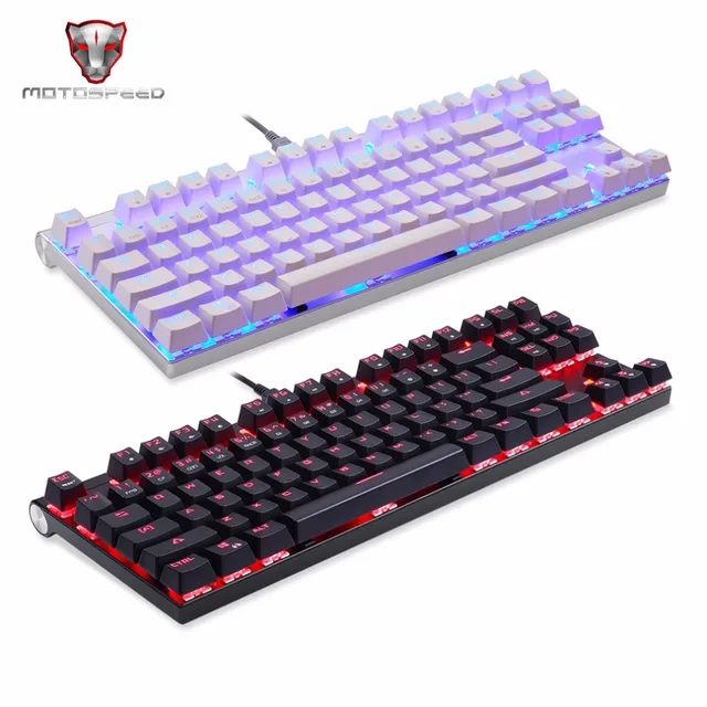 Special Offers Motospeed CK101 Wired Mechanical Keyboard 87 Keys Game Keyboard LED Backlight Anti-Ghosting for For PC Laptop Games Special Offers Motospeed CK101 Wired Mechanical Keyboard 87 Keys Game Keyboard LED Backlight Anti-Ghosting for For PC Laptop Games