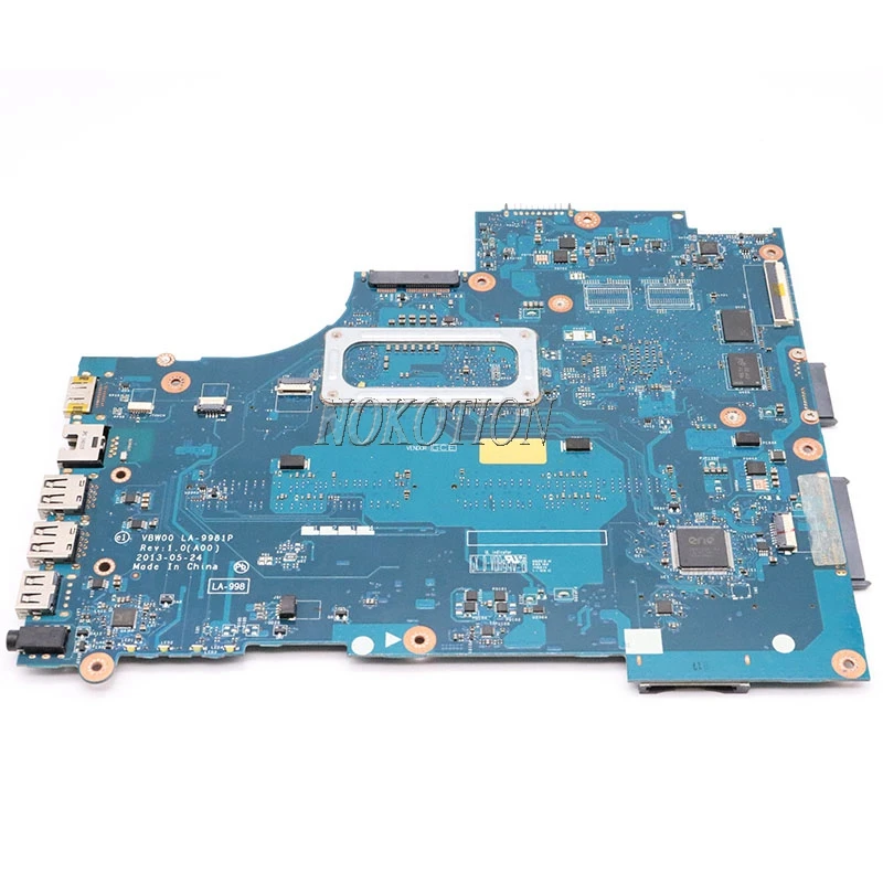 NOKOTION اللوحة لابتوب lenovo ideapad G510 LA-9642P 90003691 مقبس PGA 947 HM86 GMA HD4600 DDR3 اللوحة جديد
