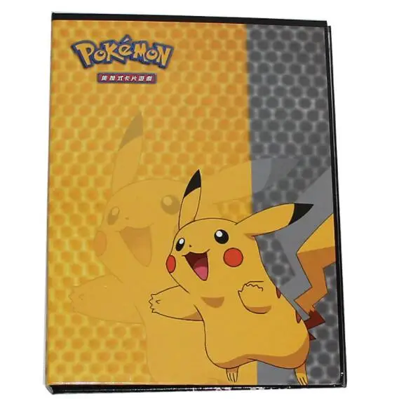 Новинка 2019 большая вместительность альбом для карт книга Pokemon держатель Покемон