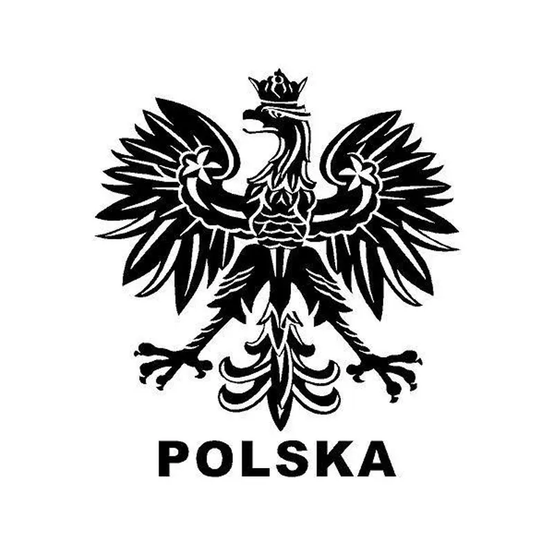 

12cm*13.2cm Creative Fashion Animal Pattern Polska Window Stickers C5-1383