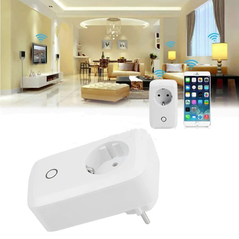 Smart Power Socket Remote Wifi Plug Timer Switch for Iphone Xiaomi Ios
