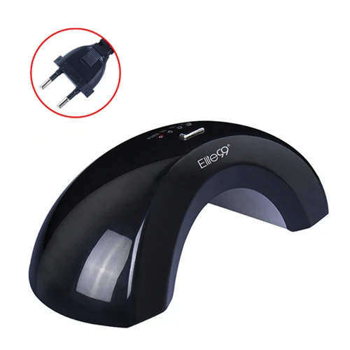 Elite99 6 Вт Светодиодный светильник для ногтей Сушилка для ногтей машина для ногтей 30 s/60 s/90 s лампа для ногтей салон красоты для отверждения гель-лаки для ногтей - Цвет: EU Plug