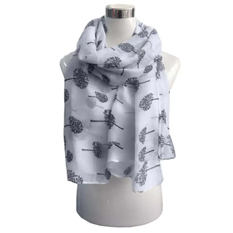 Women Printed Bicycle Soft Chiffon Shawl Wrap banda palatine women's scarves handkerchief hijab scarf 40MA0420