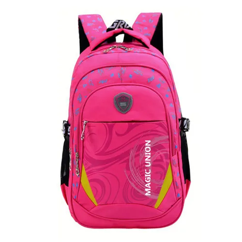 Детские школьные сумки+ замок+ дождевик фирменный дизайн детский рюкзак для начальной школы рюкзаки Mochila Infantil на молнии - Цвет: BP55300RO