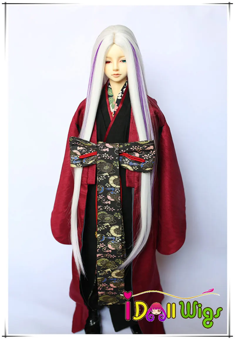 1/3 BJD парик волос супер кукла Bjd Модный Стиль Кукла Длинные прямые синтетические
