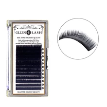 Горячая 8-13 мм смешанный размер Макияж Индивидуальные ресницы женские норковые черные поддельные для наращивания ресниц Красота maquiagem 8,11