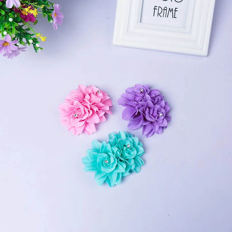 Hair clip flowers-1