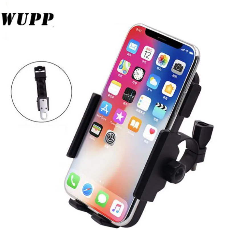 

WUPP 2019 Motorcycle Phone Holder Qi Wireless Charger Motorcycle Charger Mount For Phones Fast Wireless Charge Moto Accessories