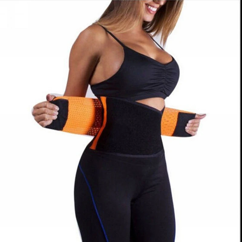 Waist Trainer Cincher Man Women Xtreme Thermo Power Hot Body Shaper Girdle Belt Underbust Control Corset