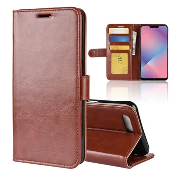 

30pcs/lot R64 Wallet Leather Stand PU+TPU Cover with card slot for Samsung M40 M30 M20 M10 A10 A20 A30 A50 A60 A70 A10E A20E A80