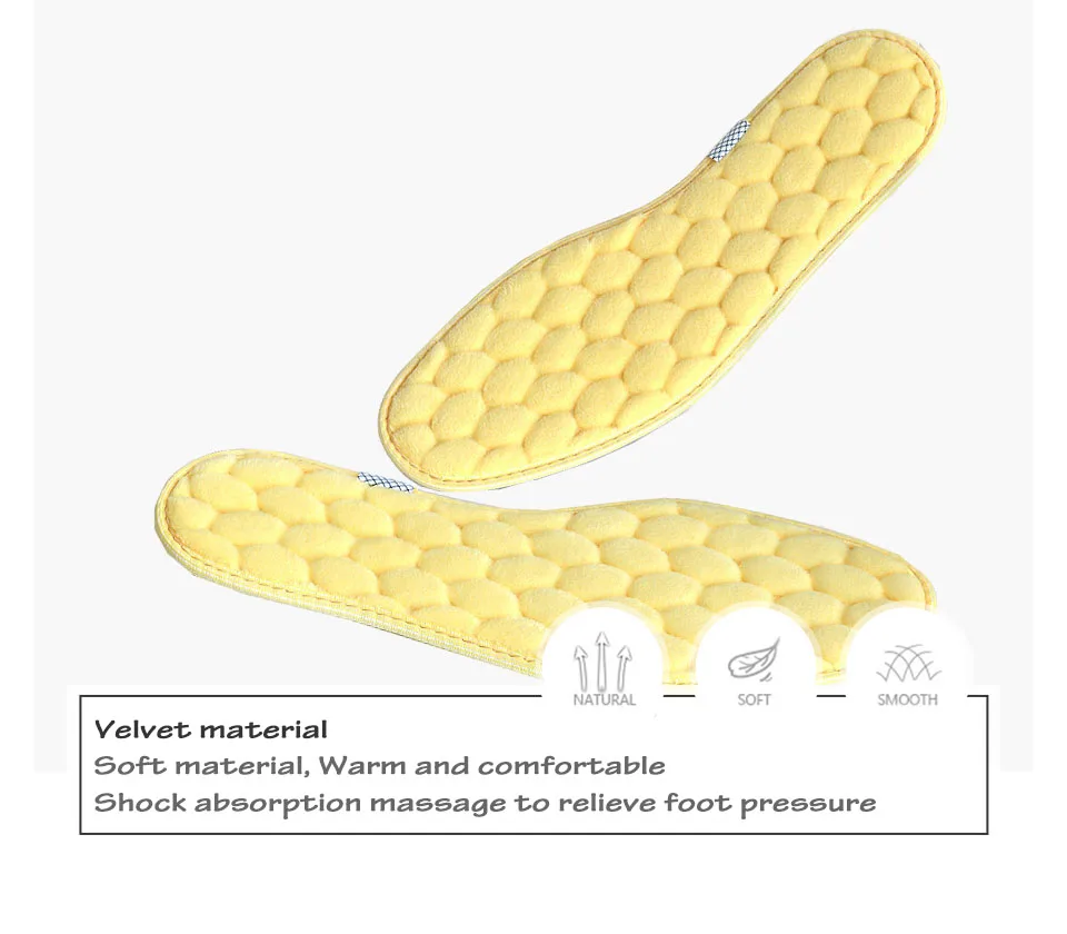 Gold warm insole Details 1