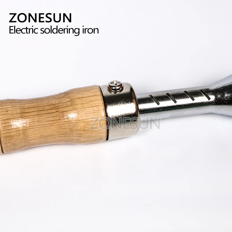Электрический паяльник ZONESUN 150 Вт горячее тиснение штамповка кожи печать