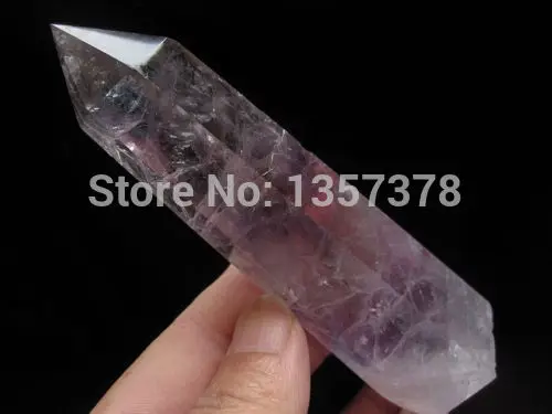 

huij 00391 TOP!!! NATURAL AMETHYST QUARTZ CRYSTAL POINT healing/WHOLESALE Bronze Statue