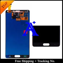 Track No.+ 100% tested original For Samsung Galaxy note 4 N9100 LCD Digitizer Assembly