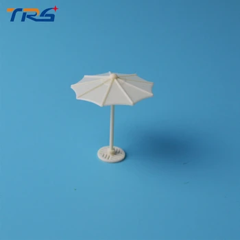 

New 1/100 Scale Model Sun Umbrella Landscape Scenery Model for layout design Diorama made garden umbrella toy