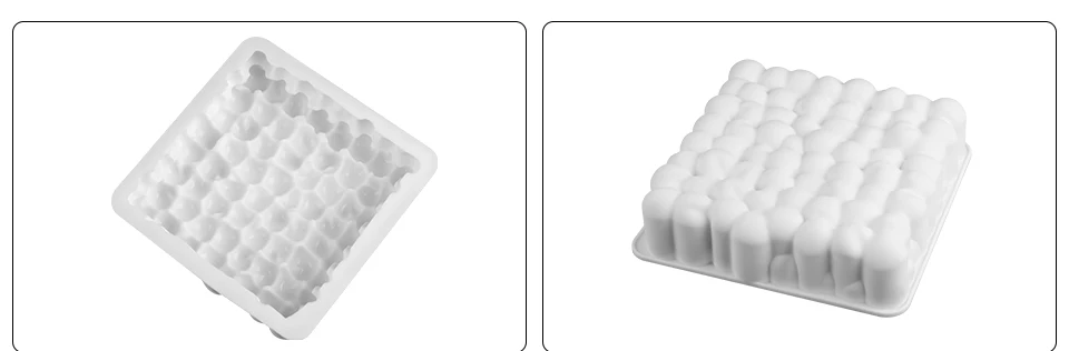 SJ новая форма вишни 3D силиконовая форма для выпечки торта антипригарная квадратная мусс печь безопасные украшения инструменты Кондитерские кондитерские формы