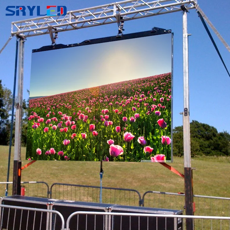 Уличный P4.81 500x500 мм литой под давлением алюминий SMD RGB светодиодный видео дисплей