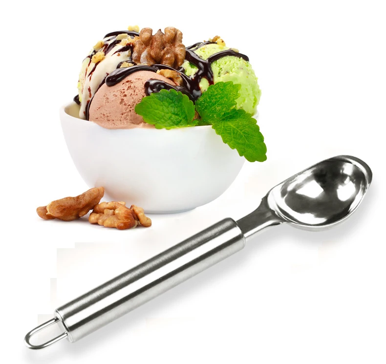 Из нержавеющей стали совок для мороженного мороженого замороженный йогурт Печенье Тесто Мясные Шарики блюда из риса овощное пюре кухня utens