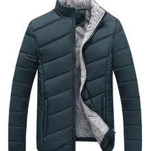 Осенне-зимнее Мужское пальто новая дизайнерская мужская модная куртка меховой жакет с вортником стойкой куртка 5 однотонных цветов Азиатский размер MWM902