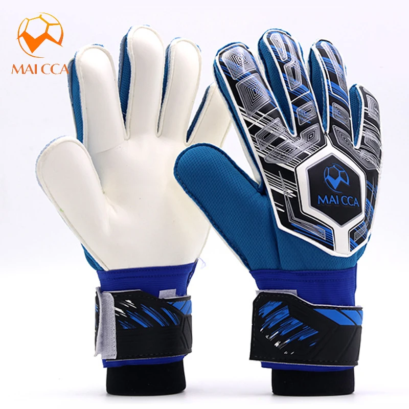 de fútbol antideslizantes para niños, guantes de fútbol de cuero PU para niños de entre 7 y años|Guantes de portero| - AliExpress