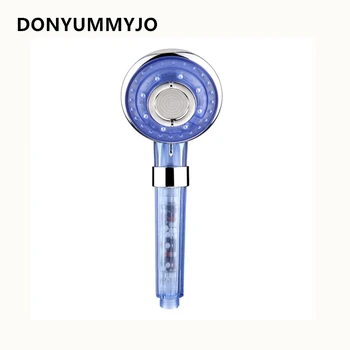 

DONYUMMYJO 1pc Spray Paint Matte Black Matte / Chrome Five Function Nozzle Massage Water Saving Hand Shower Head