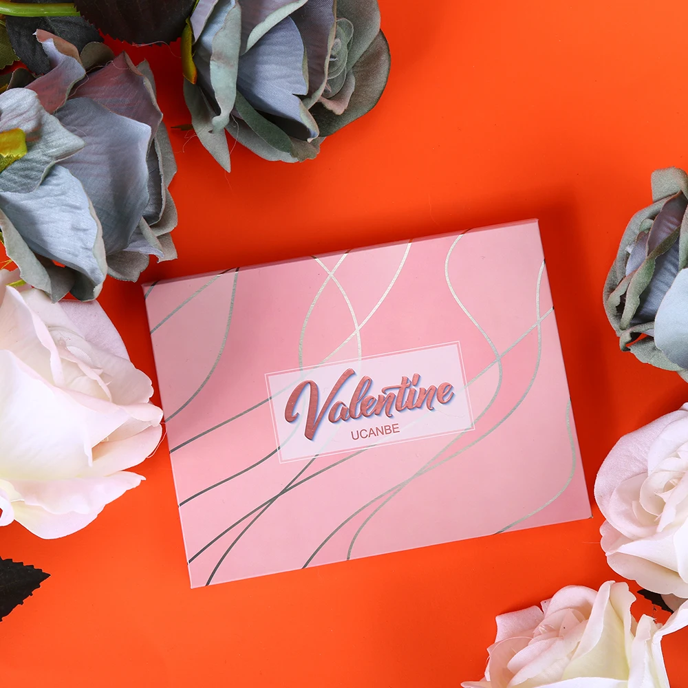 UCANBE Valentine Nude Eyeshadow Palette Makeup 12 Colors Matte Shimmer Glitter Waterproof Pressed Pearlescent Eye Shadow Powder UCANBE Valentine Nude Eyeshadow Palette Makeup 12 Colors Matte Shimmer Glitter Waterproof Pressed Pearlescent Eye Shadow Powder