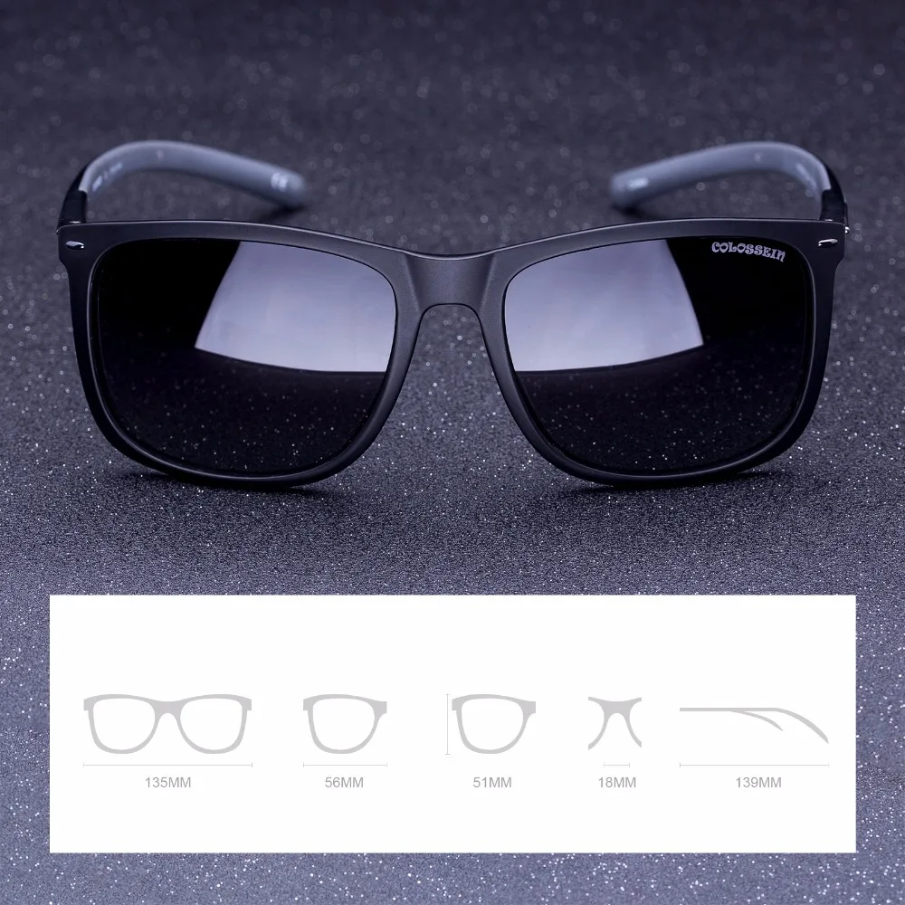 MEETLOCKS Polarisierte Radfahren Fahrrad Sonnenbrille Outdoor Sports Fahrrad Sonnenbrille mit TR90-Unzerbrechlich Leichte Rahmen