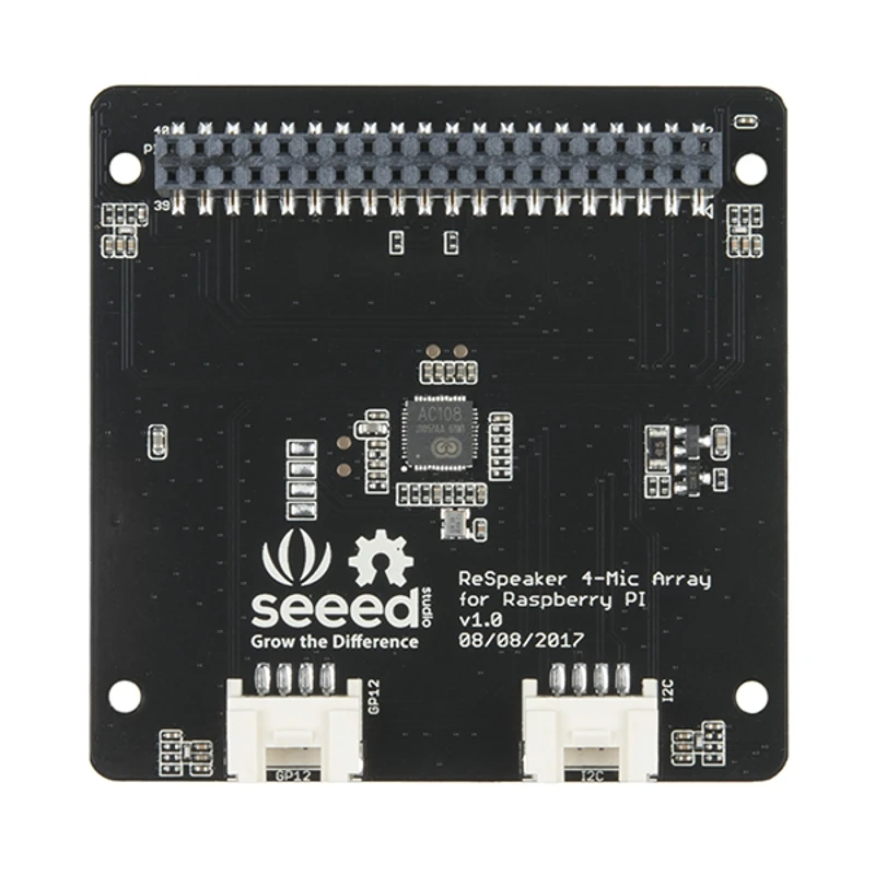 Магистральный 4 микрофон для Raspberry Pi плата расширения совместима с 3 Model B + и