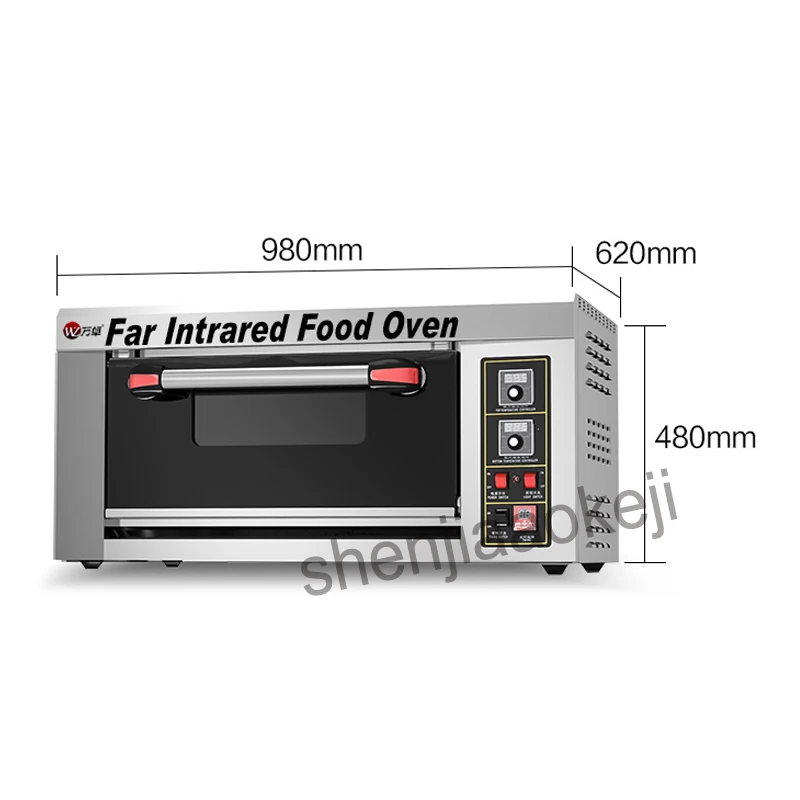 Commercial Electric oven 1200w baking oven 3 layers oven baking bread cake  Pizza machine FKB-3 1pc - AliExpress