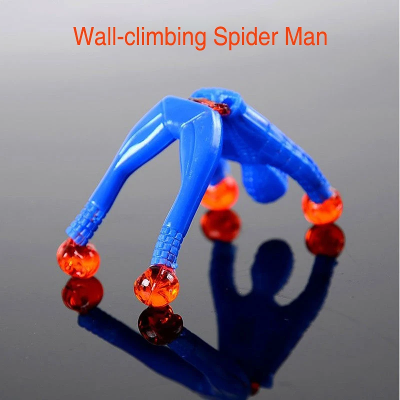 

Big-sized climbing spider-man Superman sticky climbing rock climbing wall small children's toy