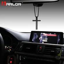 Крест, 3 цвета, Wow, авто, Модный кулон, интерьер, Иисус, религиозное зеркало заднего вида, украшение, висячие, висячие, очаровательные, для стайлинга автомобиля