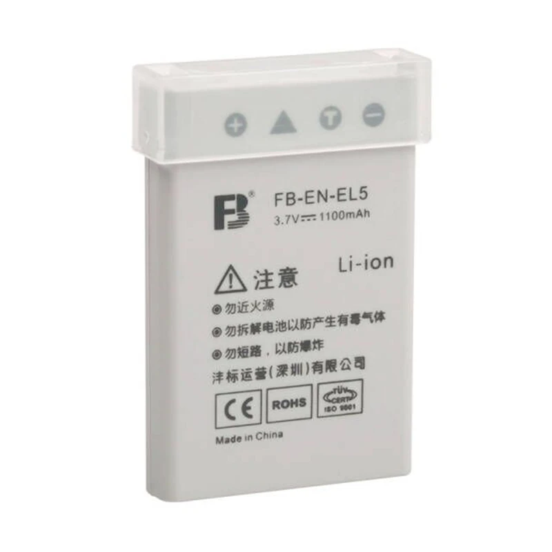 

EN-EL5 ENEL5 lithium batteries pack EN EL5 Digital Camera Battery ENEL5 For Nikon For COOLPIX P80 P90 P100 P500 P510 P520