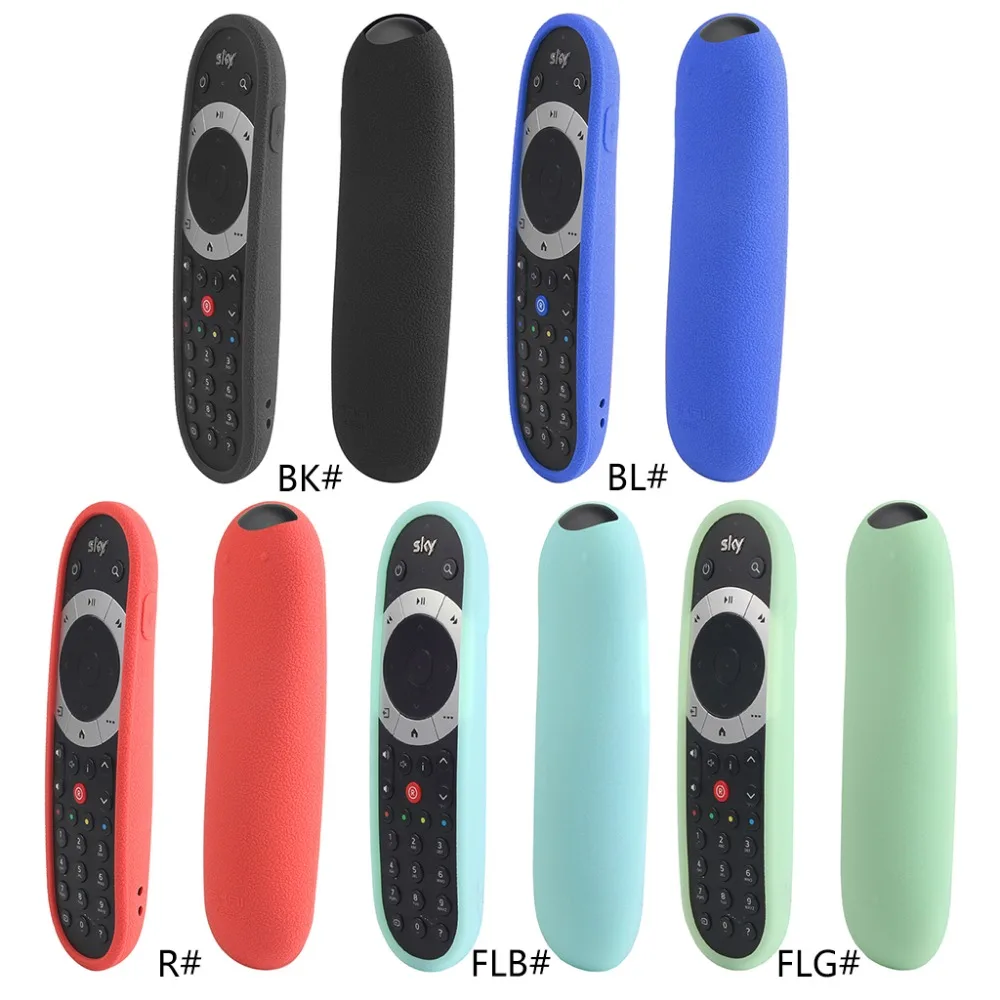 

Remote Control Case TV Controller Silicone Cover Shockproof Protective Washable Skin for SKY Q Touch Edition