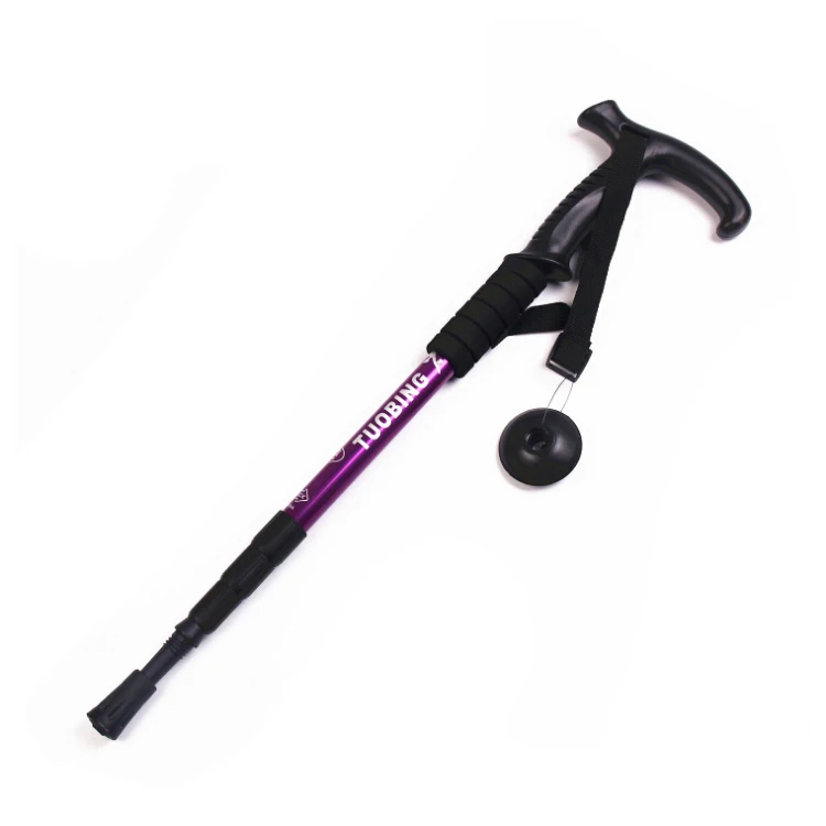 

Ultralight 4-section Telescopic Extending Adjustable Trekking Poles Hiking Stick Walking Cane Climbing Trekking accessories