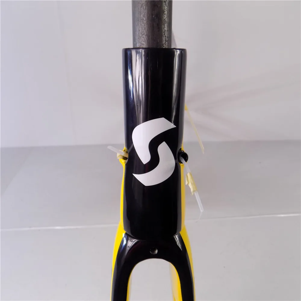 Perfect Yellow cadre carbone route 2019 full carbon fiber SEUQEL chinese cheap carbon bike frames 2