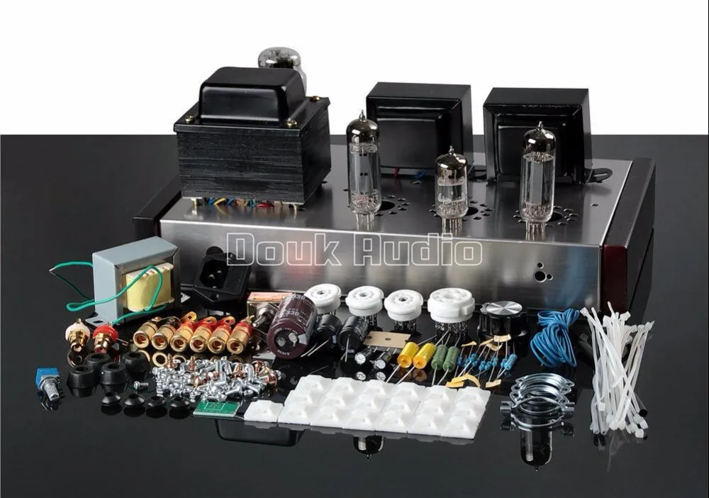 Douk Audio HIFI 6P14 усилитель клапанной трубки стерео Одноцветный мощности класса A