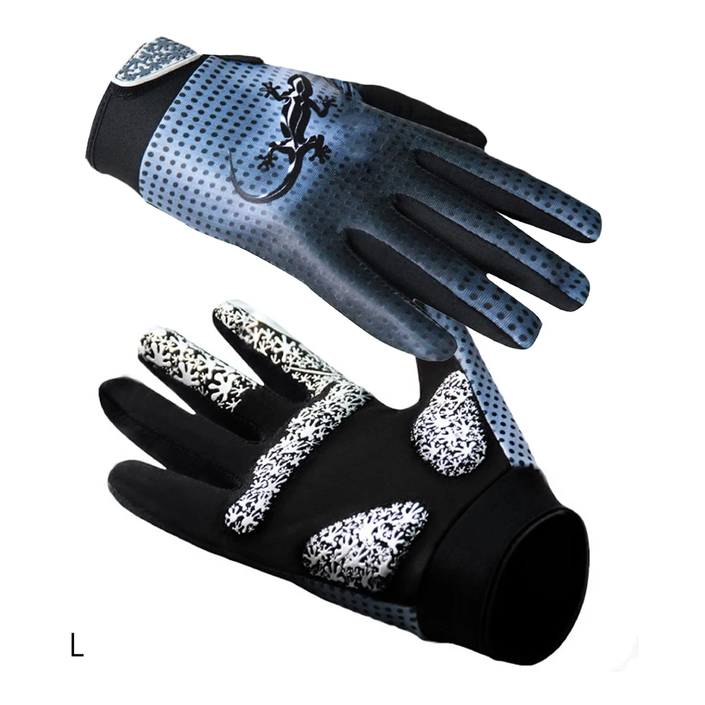 Новые перчатки для верховой езды на горном велосипеде теплые холодные защитные модные длинные перчатки с рисунком Gecko